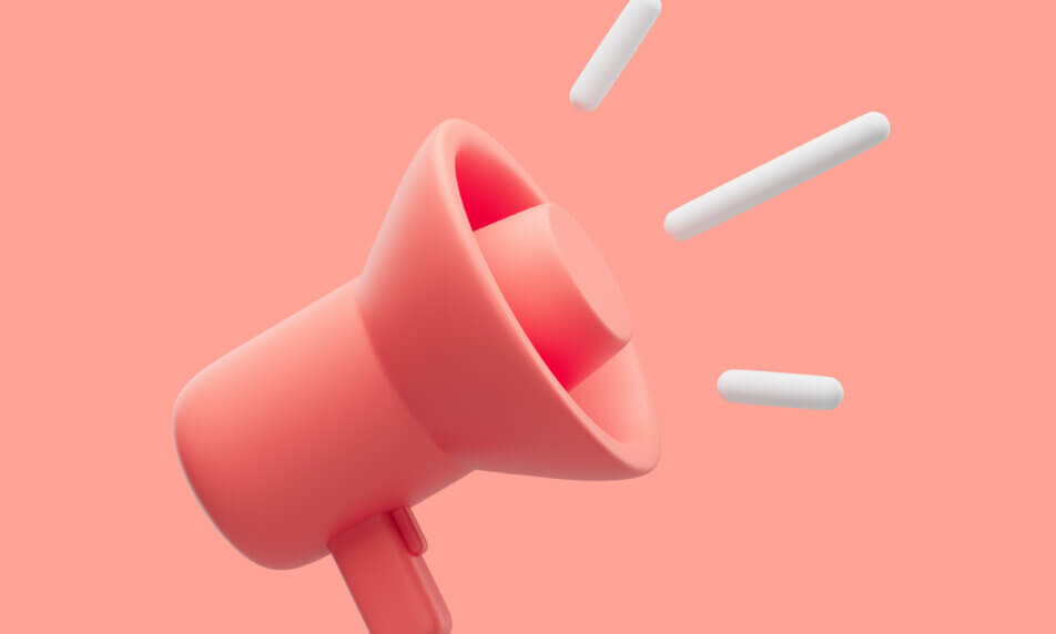 Gramophone icon simple 3d render illustration on red pastel background